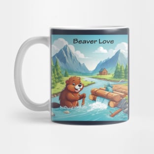 Beaver Love Mug